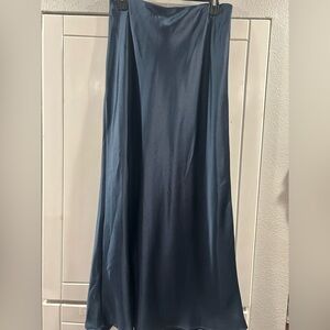 Made for Life Dark Blue Midi Skirt